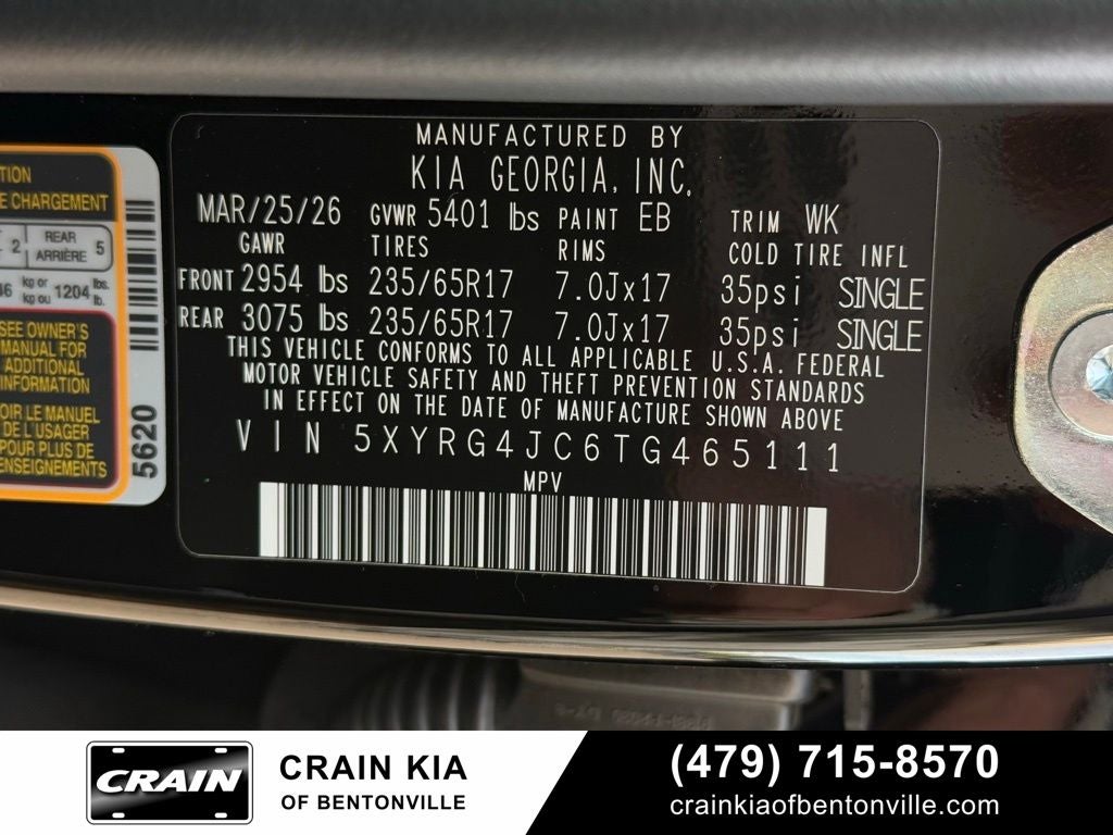 2026 Kia Sorento LX