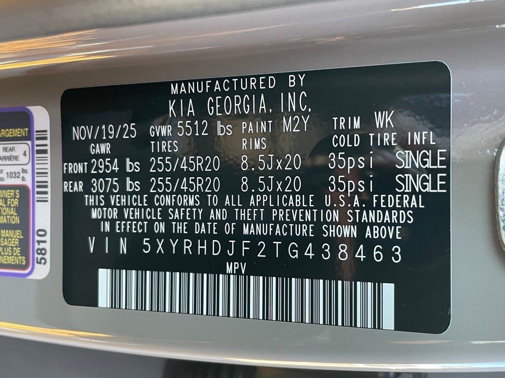 2026 Kia Sorento X-Line EX