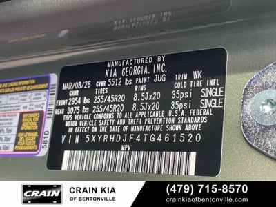 2026 Kia Sorento X-Line EX