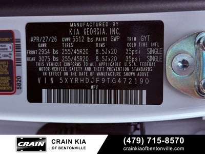 2026 Kia Sorento EX