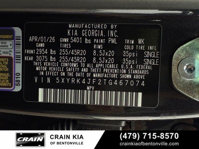2026 Kia Sorento SX