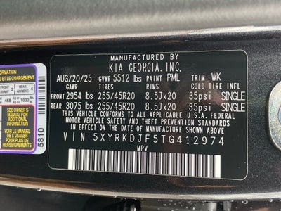 2026 Kia Sorento SX X-Line