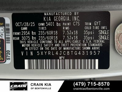 2026 Kia Sorento S