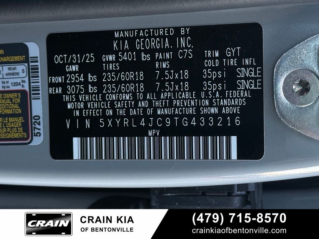 2026 Kia Sorento S