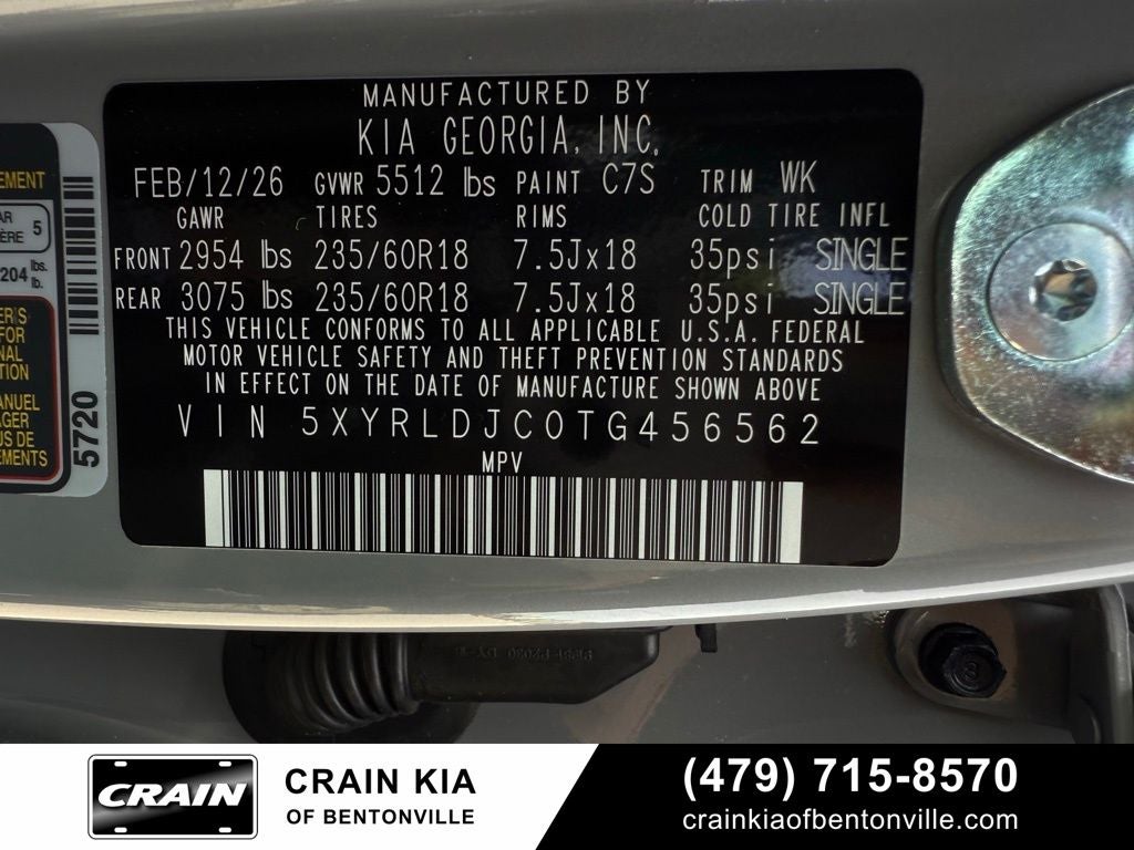 2026 Kia Sorento S