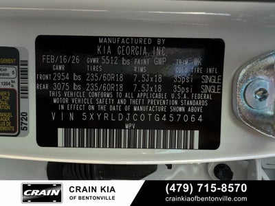 2026 Kia Sorento S