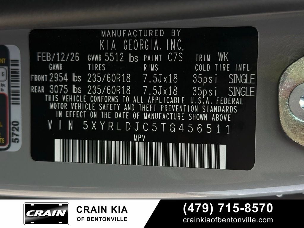 2026 Kia Sorento S