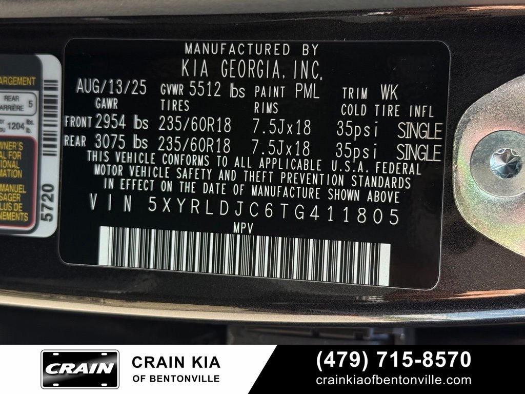2026 Kia Sorento S