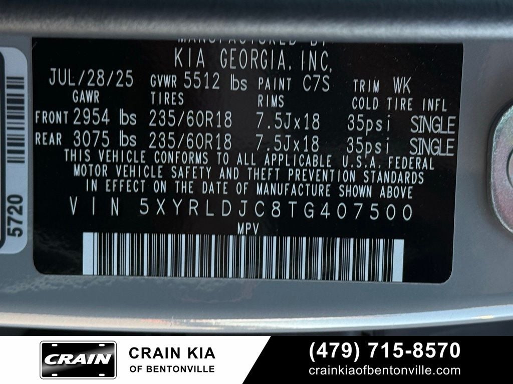 2026 Kia Sorento S