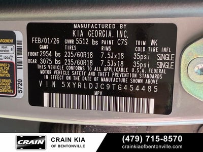 2026 Kia Sorento S