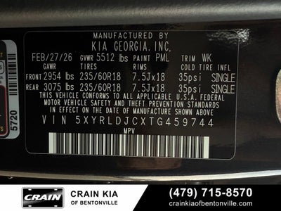 2026 Kia Sorento S