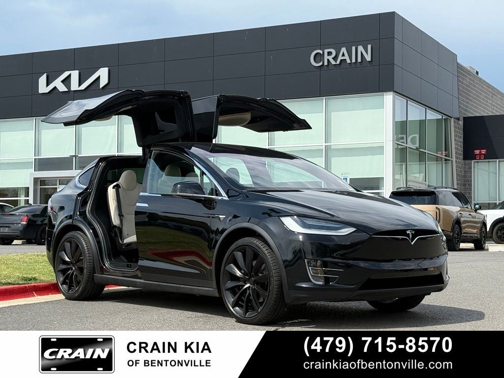 Used 2020 Tesla Model X Long Range Plus with VIN 5YJXCDE25LF286506 for sale in Bentonville, AR