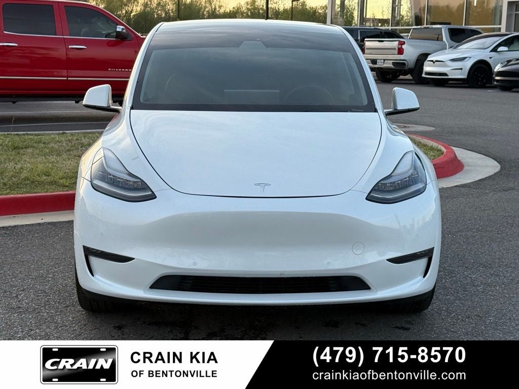 Used 2021 Tesla Model Y Performance with VIN 5YJYGDEF4MF090084 for sale in Bentonville, AR