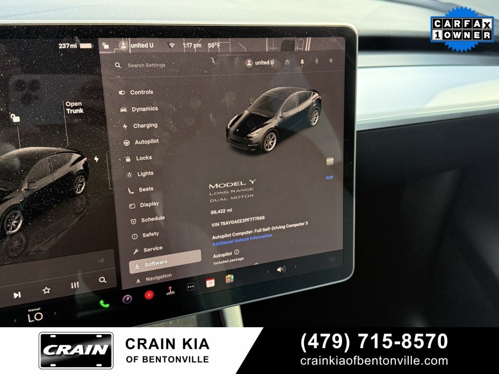 2023 Tesla Model Y Long Range - AWD / 3RD ROW / CLEAN CARFAX / 1 OWNER