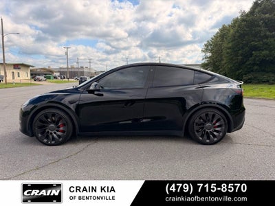 2022 Tesla Model Y Performance - AWD / CLEAN CARFAX / WHITE INTERIOR