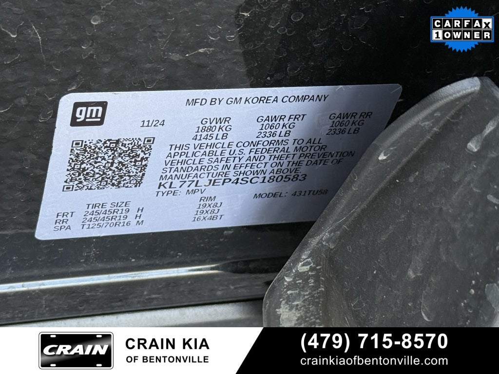 2025 Chevrolet Trax 2RS - CLEAN CARFAX / ONE OWNER