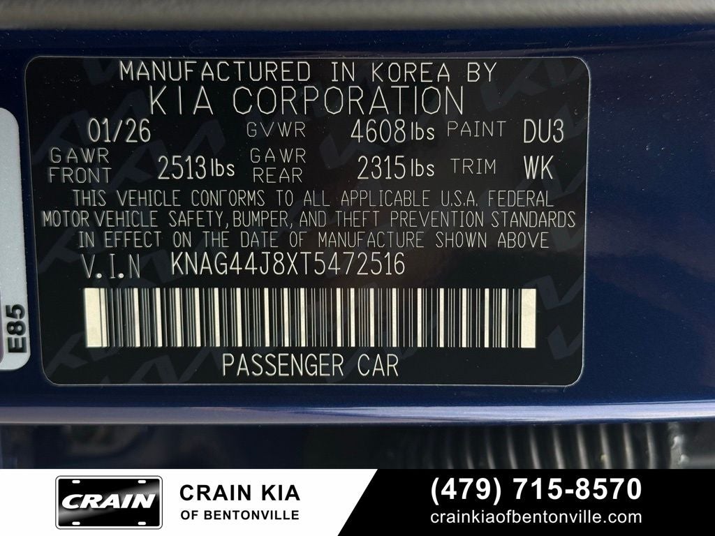 2026 Kia K5 GT