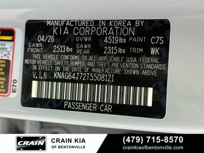2026 Kia K5 GT-Line