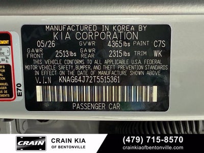 2026 Kia K5 GT-Line