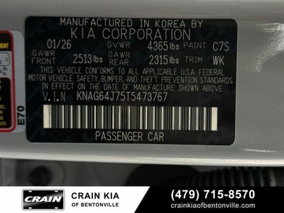2026 Kia K5 GT-Line