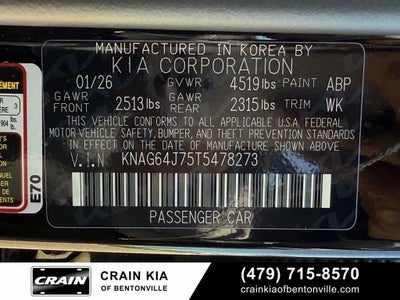 2026 Kia K5 GT-Line