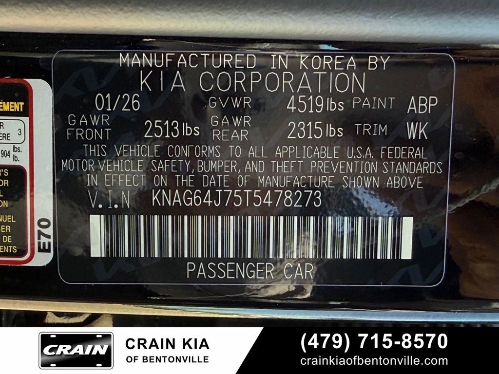 2026 Kia K5 GT-Line