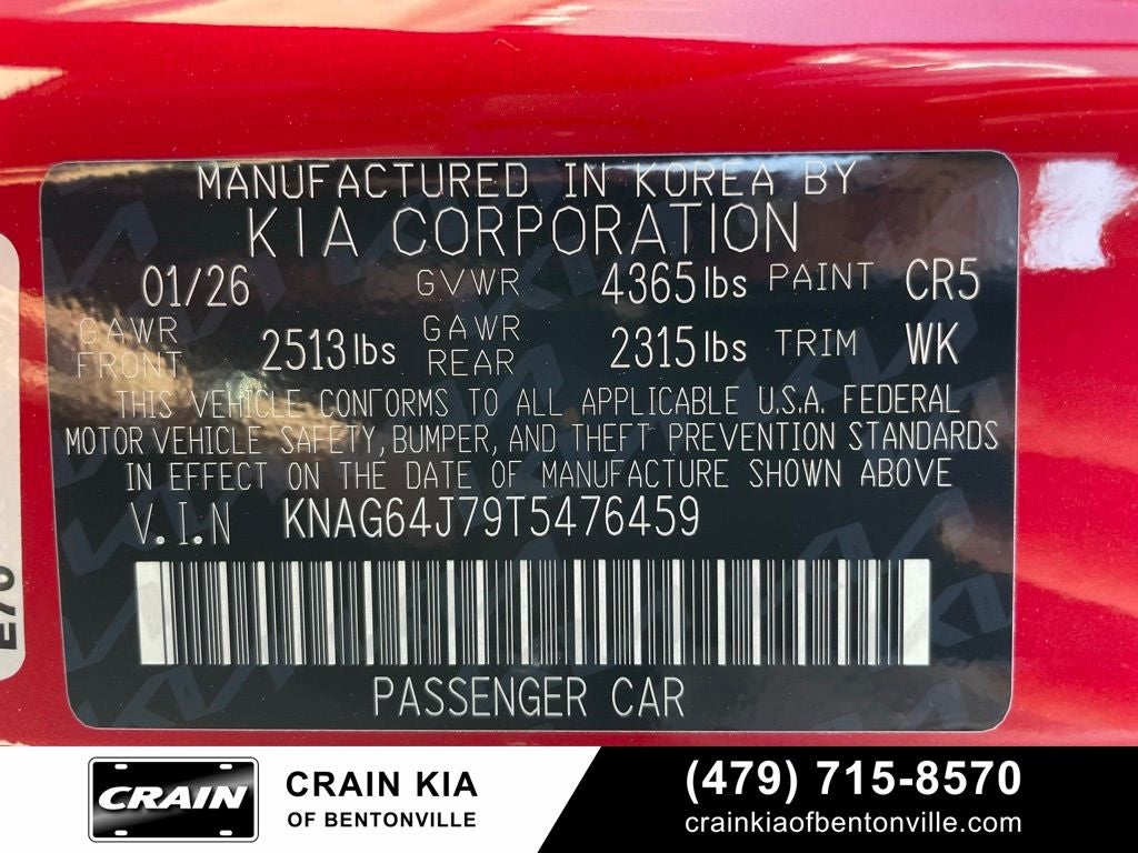 2026 Kia K5 GT-Line