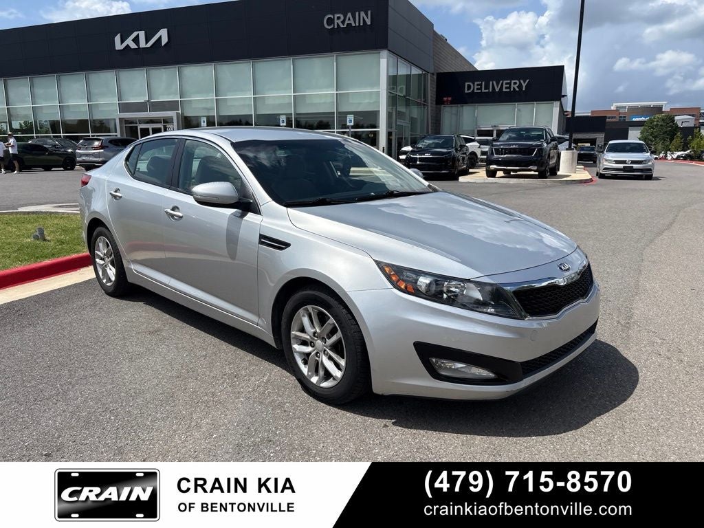 Used 2013 Kia Optima LX with VIN KNAGM4A7XD5361957 for sale in Bentonville, AR