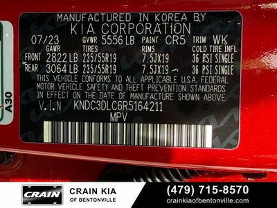 2024 Kia EV6 Wind - KIA CPO / CLEAN CARFAX / ONE OWNER