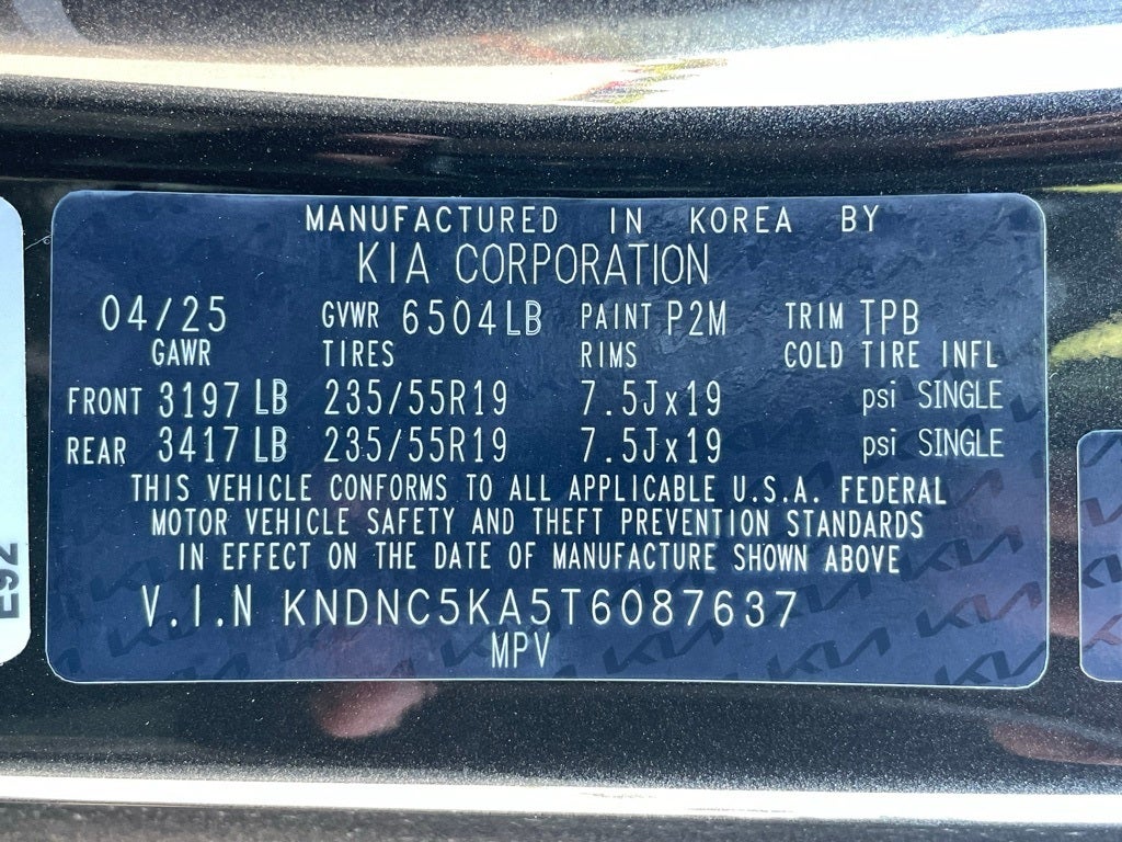 2026 Kia Carnival Hybrid EX