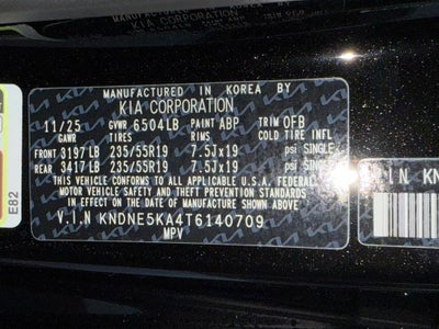 2026 Kia Carnival Hybrid SX Prestige