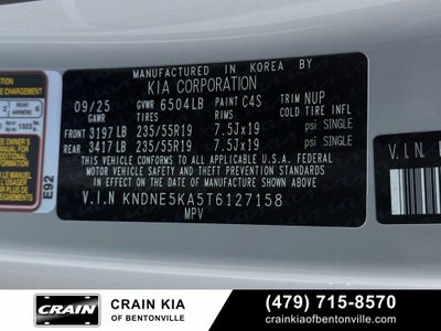 2026 Kia Carnival Hybrid SX Prestige