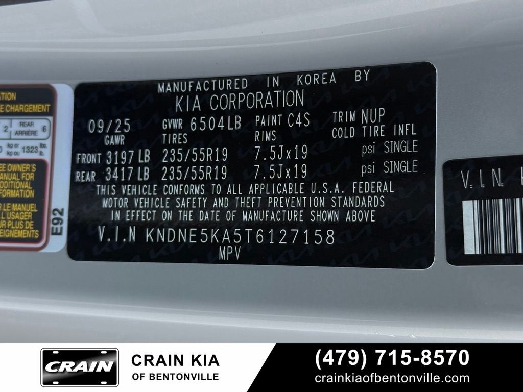 2026 Kia Carnival Hybrid SX Prestige