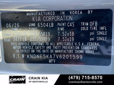 2027 Kia Carnival Hybrid SX