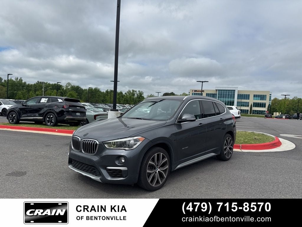 Used 2017 BMW X1 28i with VIN WBXHU7C36HP925376 for sale in Bentonville, AR