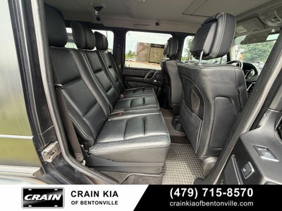 2017 Mercedes-Benz G-Class G 550 4MATIC® / SUNROOF / CARFAX ONE OWNER