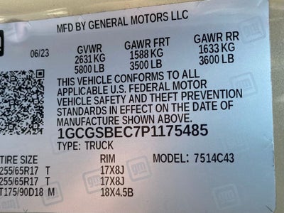 2023 Chevrolet Colorado Work Truck ONE OWNER / NAV