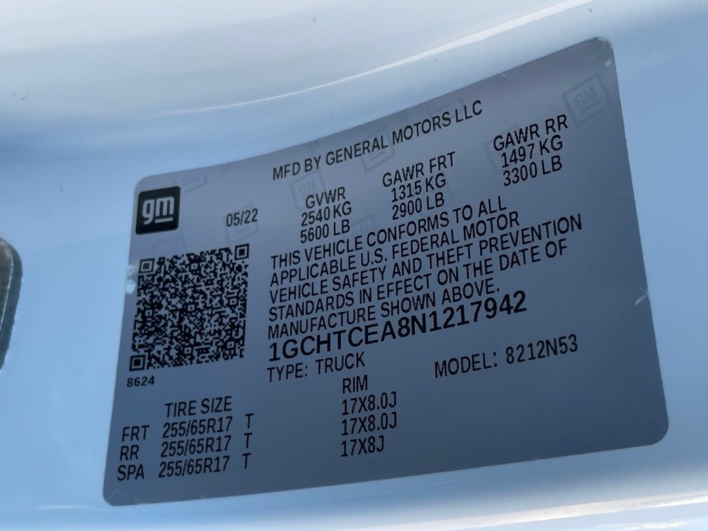 2022 Chevrolet Colorado LT 4X4 / ONE OWNER