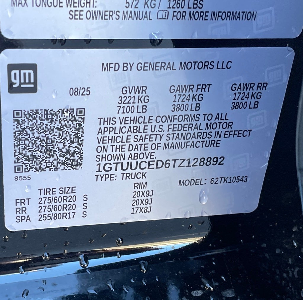 2026 GMC Sierra 1500 Elevation 4X4 / HEATED SEATS / NAV