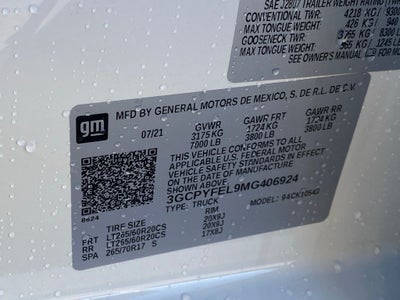 2021 Chevrolet Silverado 1500 LT Trail Boss