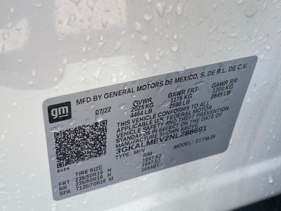 2022 GMC Terrain SLE ONE OWNER