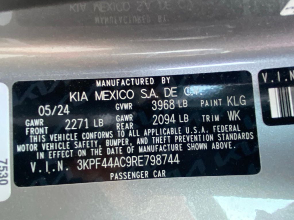 2024 Kia Forte GT SUNROOF / HEATED AND COOLED SEATS / NAV
