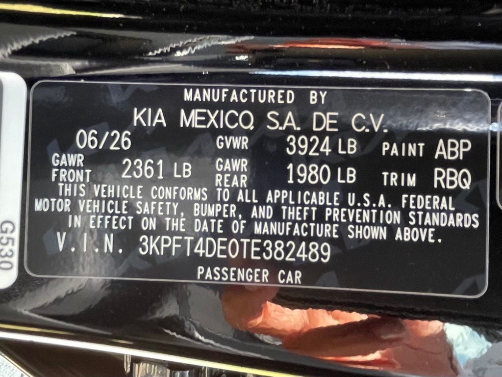 2026 Kia K4 LX
