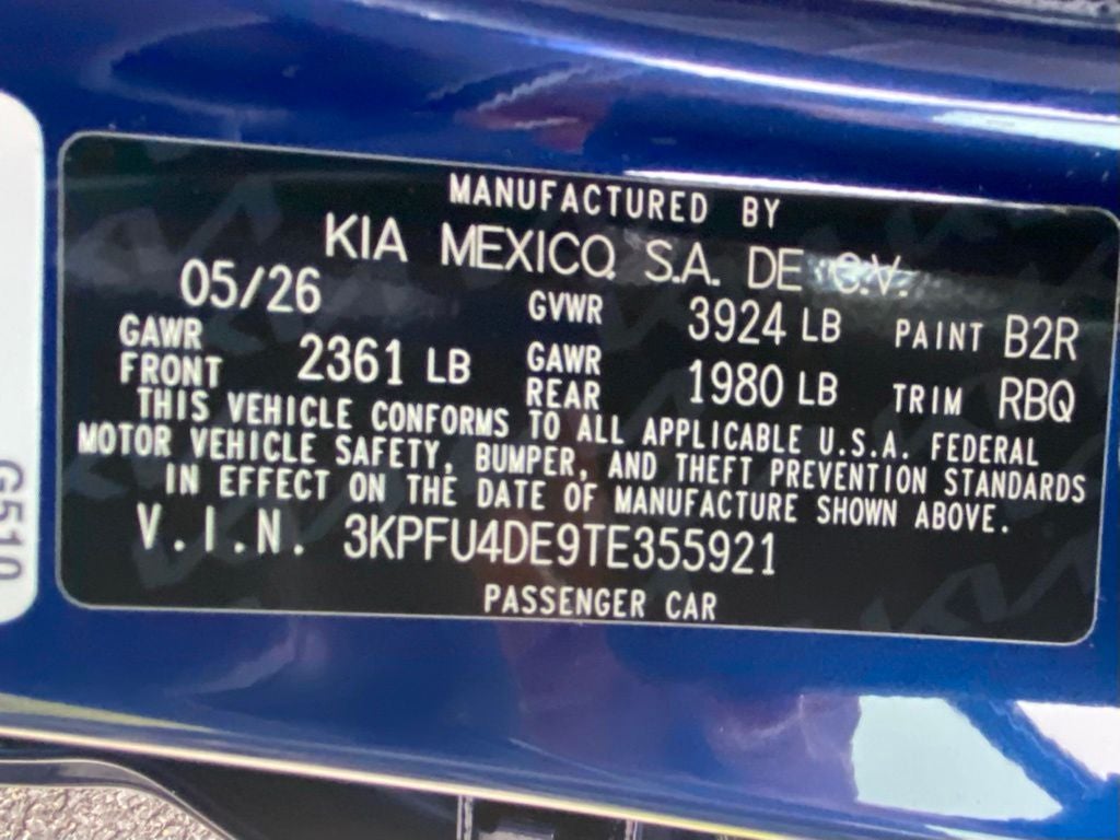 2026 Kia K4 EX