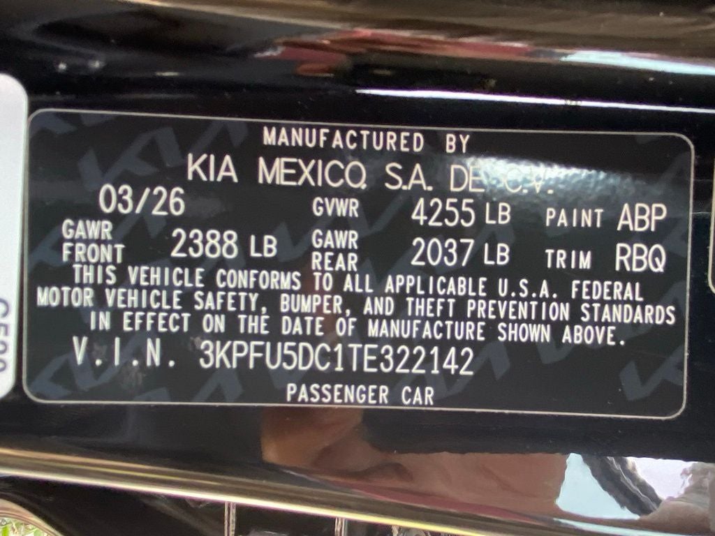 2026 Kia K4 GT-Line Turbo