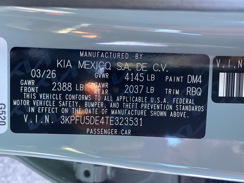 2026 Kia K4 GT-Line