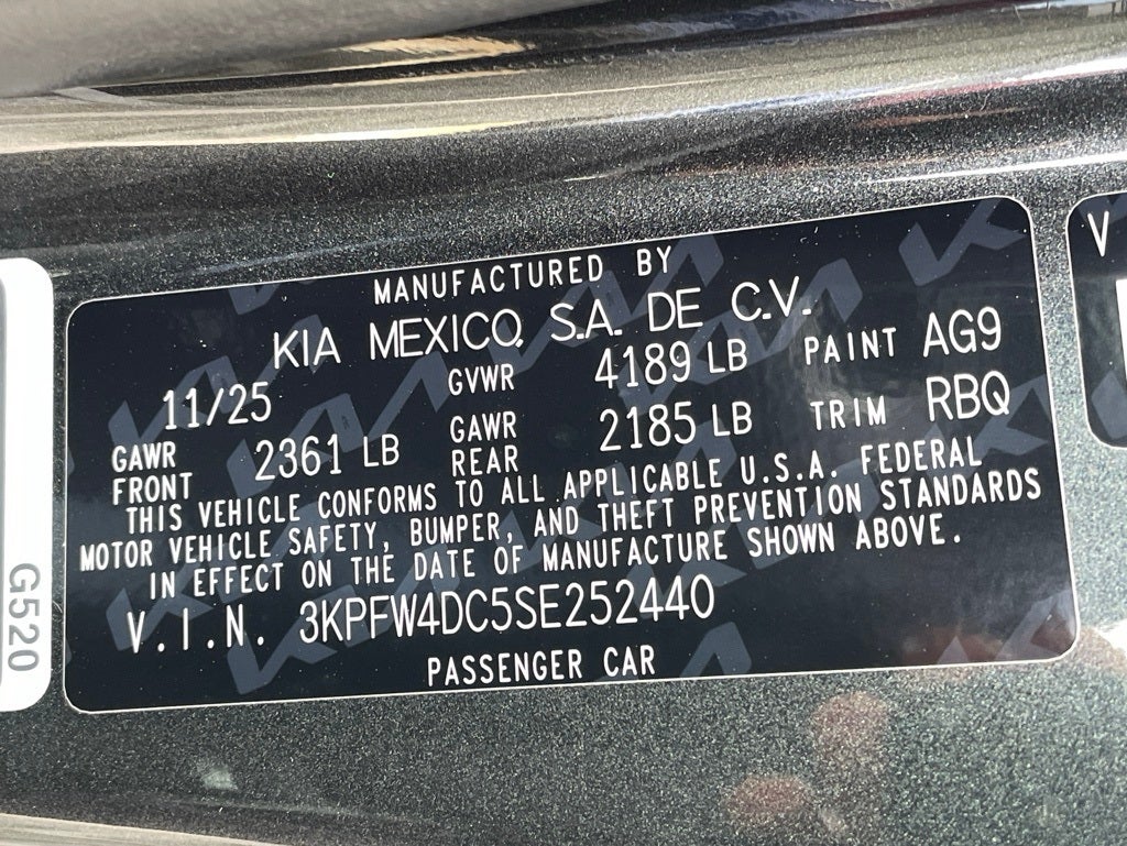 2025 Kia K4 GT-Line Turbo