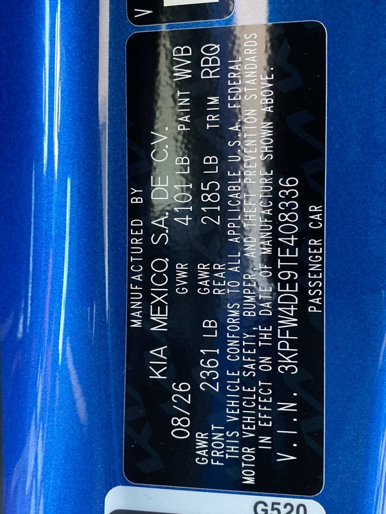 2026 Kia K4 GT-Line