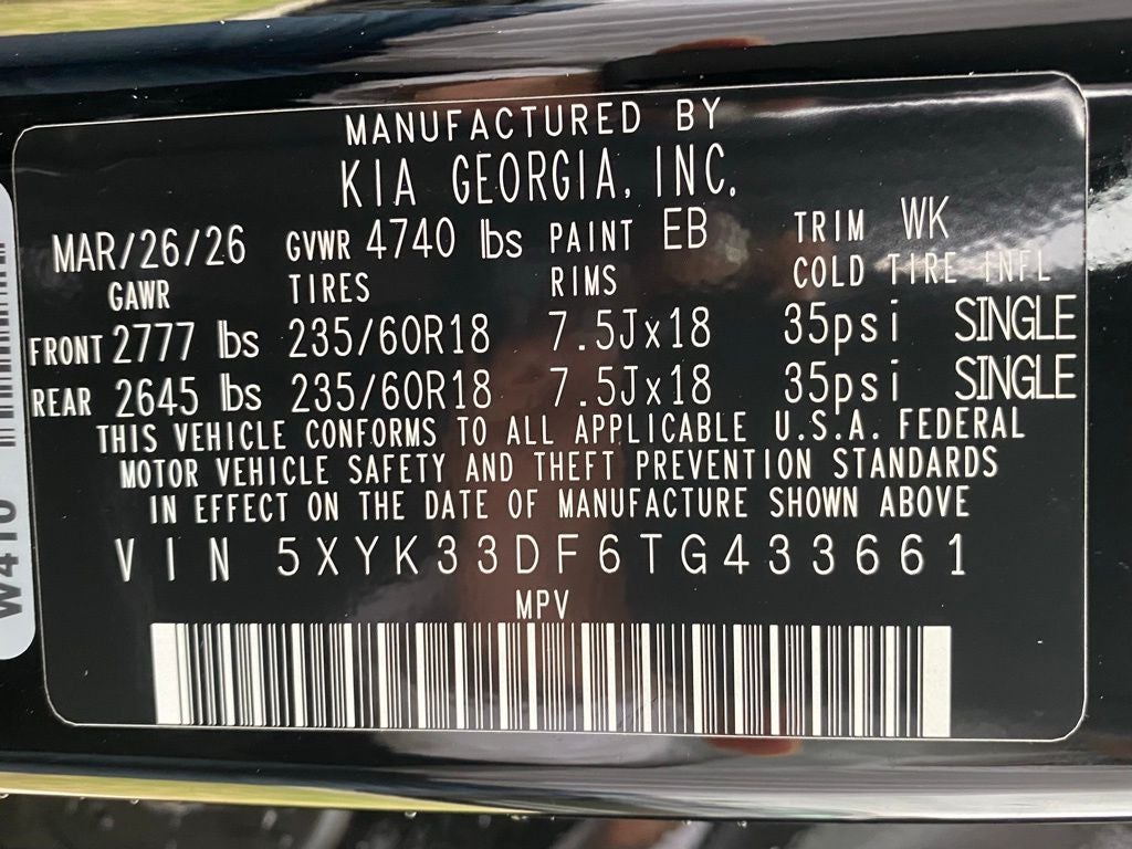 2026 Kia Sportage EX