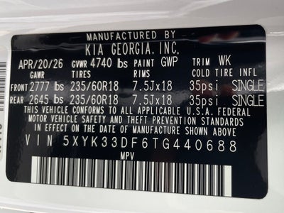 2026 Kia Sportage EX